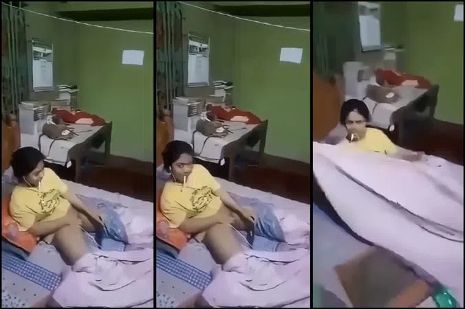 Ảnh thumbnail video [Shock] Bắt quả tang con em họ đang thủ dâm call sết với trai cầm điện thoại quay lại em nó xấu hổ phát rồ chui tọt vào chăn quả này đố còn mặt mũi nào gặp nhau nữa
